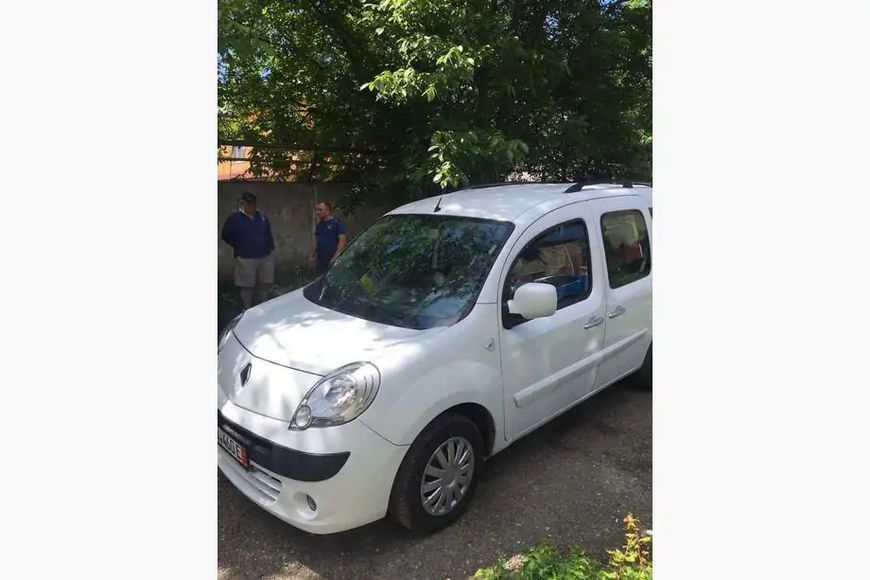 Рейлінги чорні Стандартна база, Чавунні ніжки Renault Kangoo 2008-2020 рр. met031/1 фото
