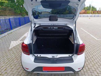Renault Sandero 2013-2022 Накладка на задній бампер EuroCap (ABS) 2071t015/1 фото