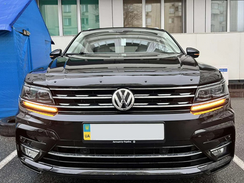 Дефлектор капоту Volkswagen Tiguan 2016-2023 30791216-010409-30010101 фото