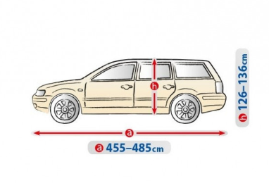 Чехол-тент на Hyundai Elantra kombi (XL hatchback/kombi) 5-4317-241-2092/137 фото