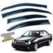 Дефлектори вікон Mercedes E-class W-210 1995-2002 Sedan накладні (DEFL) Q2 00-00014451 фото 1