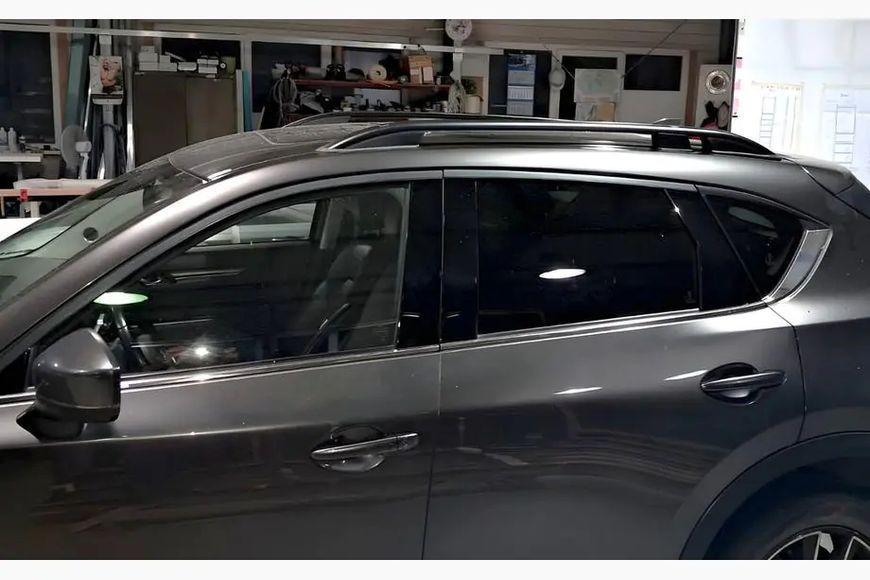 Рейлінги Skyport Black (2 шт) Mazda CX-5 2017- рр. skp018-1/2 фото