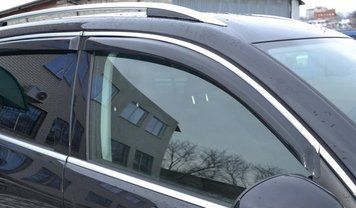 Дефлектор вікна HIC для Peugeot 3008 2009- з хром молдингом HIC.PEU24-M фото