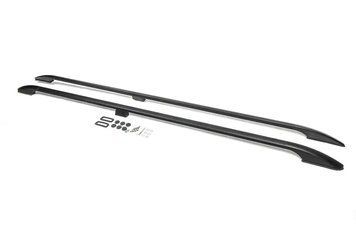 Рейлінги OmsaLine Solid (2 шт, чорні) довга база Ford Custom 2013-2022 рр. 2624933lb/2 фото
