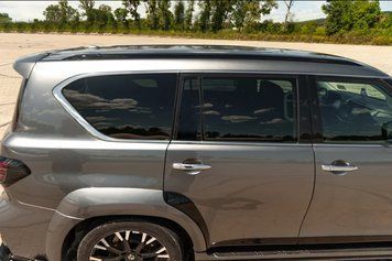 Рейлінги (2 шт) Nissan Patrol Y62 2010-2024 рр. 1234-ptr-rei/1 фото