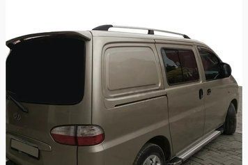 Рейлінги хром Пластикові ніжки Hyundai H200, H1, Starex 1998-2007 рр. hpc039/1 фото