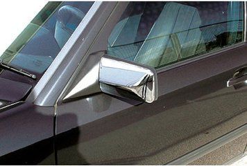 Mercedes E W124 1984-1997 Накладки на дзеркала (2 шт, нерж) car200076 фото