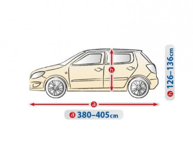 Чехол-тент на Honda Jazz до 2014 року (M2 hatchback) 5-4314-241-2092/188 фото