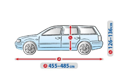 Чехол-тент на BMW 5 Series E34 1988-1997 (XL hatchback/combi) 5-3957-241-3021/88 фото