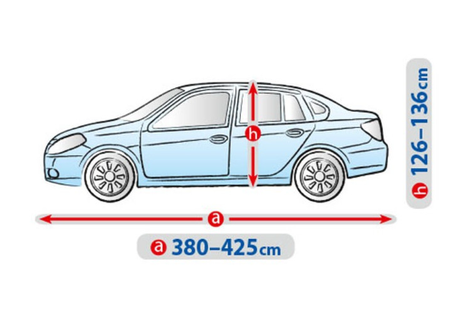 Чехол-тент на Hyundai Accent (M sedan) 5-3962-241-3021/138 фото