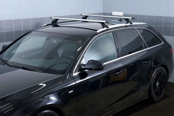 Багажник на інтегровані рейлінги для Ford Galaxy MPV 2015- Boss Wind 1.2 Сріблястий 345621598 фото