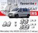 Чохли модельні Mercedes Vito W639 2010-2014 (7 місць) FAVME14 фото 1