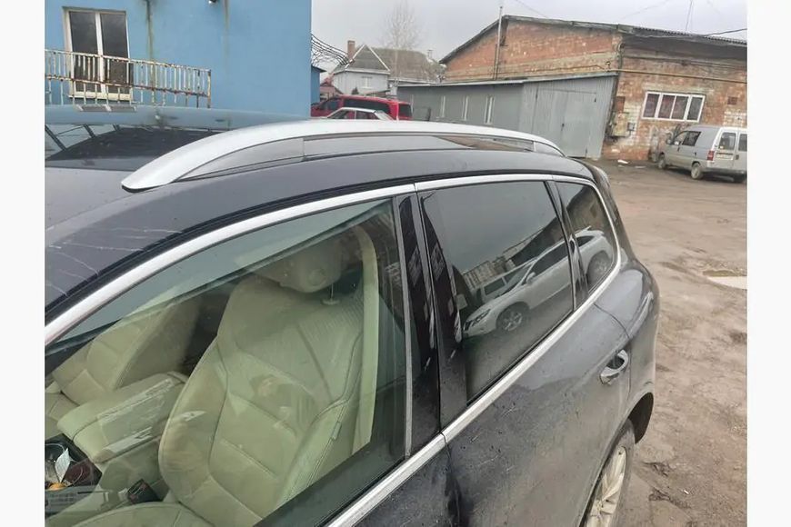 Оригінальні рейлінги V1 (2 шт, нержавіюча сталь) Volkswagen Touareg 2010-2018 рр. cxk-por01-1004/2 фото