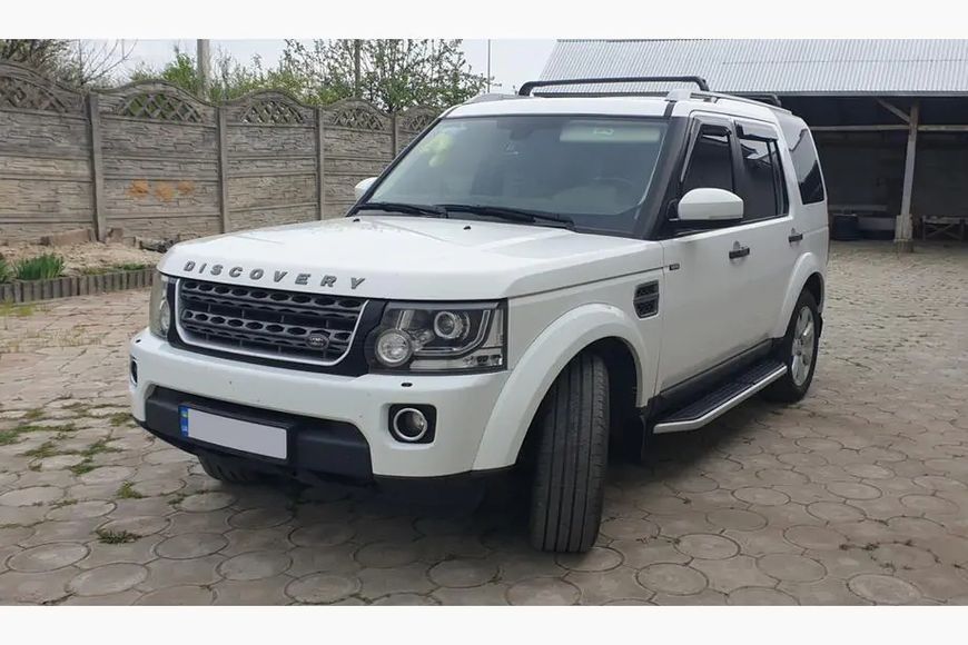 Рейлінги Оригінальна модель (сірі) Land Rover Discovery IV cxk-lr04-1002a/2 фото