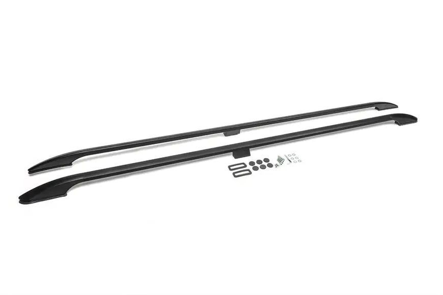Рейлінги OmsaLine Solid (2 шт, чорні) довга база Ford Custom 2013-2022 рр. 2624933lb/2 фото