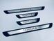 Накладки на пороги Toyota Corolla X (E140 / E150) 2006-2013(хром-пласт) TAN24 00-00011750 фото 2
