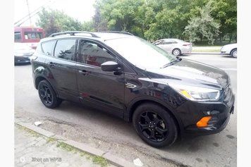 Турецькі рейлінги Чорні (2 шт) Ford Kuga/Escape 2013-2019 рр. hpb80200/2 фото