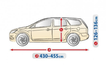 Чехол-тент на Volkswagen Golf (III;IV) kombi (L2 hatchback/kombi) 5-4316-241-2092/39 фото