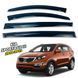 Дефлектори вікон Kia Sportage III 2010-2015 накладні (DEFL) Q2 00-00014449 фото 1