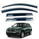 Дефлектор вікна для Skoda Karoq 2017+ з нерж. хром полоскою 00-00014163 фото 1