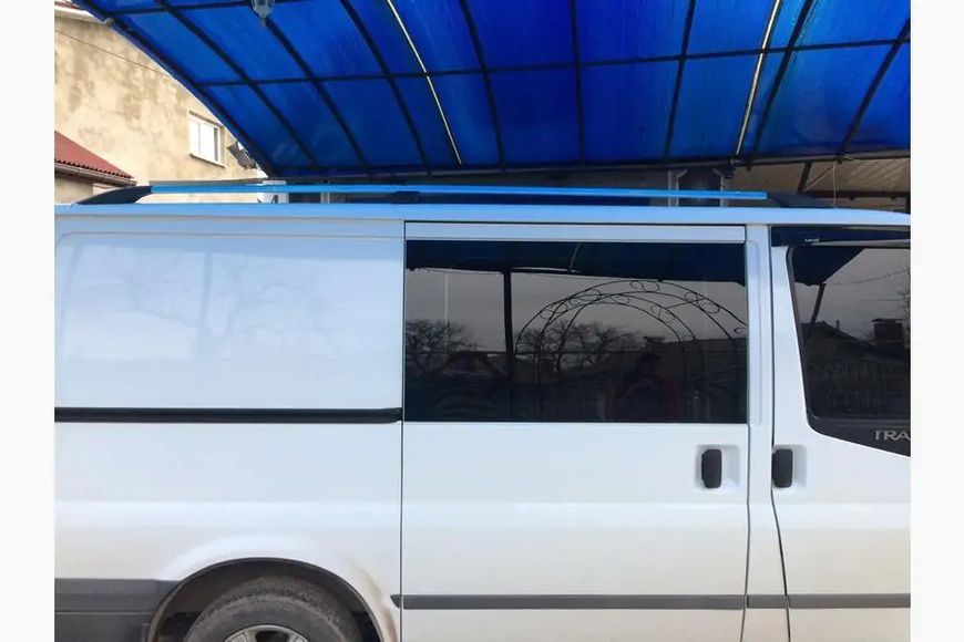 Рейлінги Хром Пластикові кінцевики Ford Transit 2000-2014 рр. hpc087/1 фото