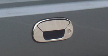 Fiat Doblo 2005-2010 Накладка на ручку багажника (нерж.) OmsaLine - Італійська нержавійка 2520051 фото