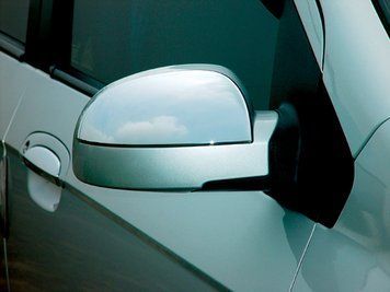 Hyundai Getz 2002-2011 Накладки на верхівку дзеркала (2 шт., пласт) car0068 фото