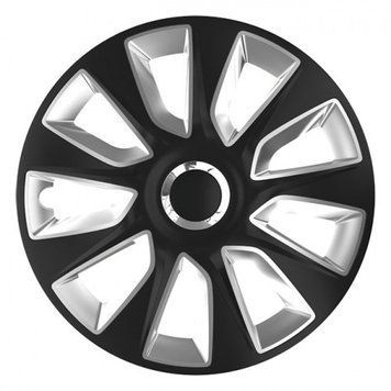 Ковпаки на колеса Elegant Stratos Rc Black Silver 13" 103851 фото