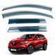 Дефлектор вікна для Renault Kadjar 2015+ з нерж. хром полоскою 00-00014210 фото 1