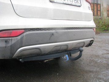 Фаркоп зйомний на Hyundai Santa Fe 2012-2017 Х.18 Х.18 фото