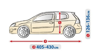 Чехол-тент на Volvo C30 (L1 hatchback/kombi) 5-4315-241-2092/46 фото