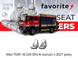 Чохли модельні Man TGM 18.320 (fire & rescue) з 2021 року FAVMN11 фото 1