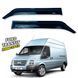 Дефлектори вікон Ford Transit 2006-2013 накладні (DEFL) Q2 00-00014441 фото 1