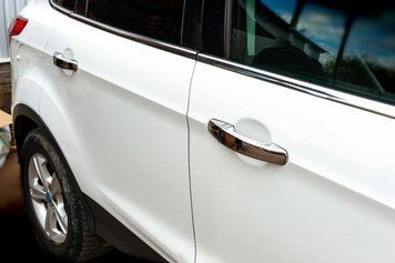 Ford Kuga; Escape 2013-2019 Накладки на ручки (4 шт., нерж.) Без чіпа, OmsaLine - Італійська нержавіюча сталь 2602041/7 фото