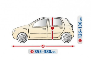 Чехол-тент на Citroen C2 (M1 hatchback) 5-4313-241-2092/147 фото
