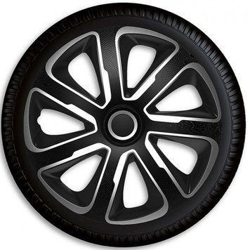 Ковпаки на колеса Argo Livorno Carbon Silver Black 14" 745258 фото