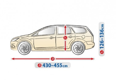 Чехол-тент на Peugeot 308 kombi (L2 hatchback/kombi) 5-4316-241-2092/297 фото
