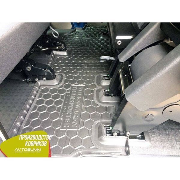 Автомобільні килимки в салон для Volkswagen T 5 (2010>) Caravelle TOP (3-й ряд) (з пічкою) AG11528 фото