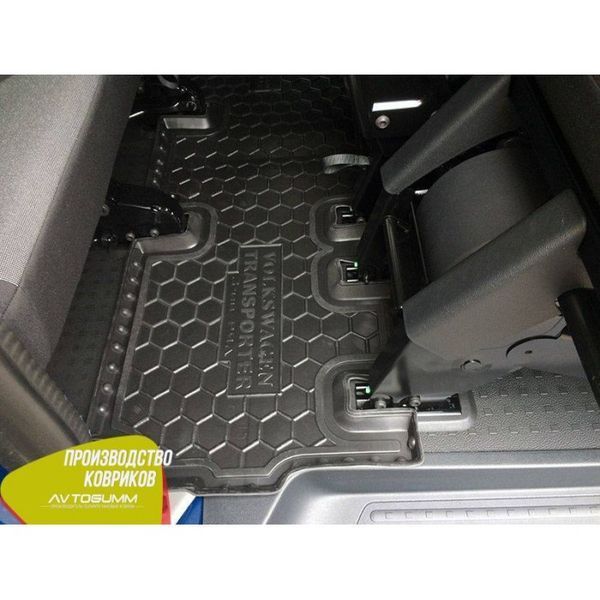Автомобільні килимки в салон для Volkswagen T 5 (2010>) Caravelle TOP (3-й ряд) (з пічкою) AG11528 фото