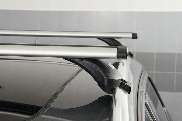 Багажник на інтегровані рейлінги для Volkswagen Touran MPV 2015-Boss Wind 1.2 Сріблястий 345621211 фото
