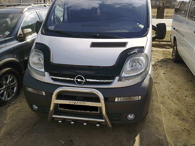 Дефлектор капоту Nissan Primastar 2002- Vip Tuning NS24 NS24 фото