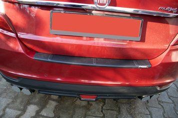 Fiat Tipo З 2016 року Накладка на задній бампер EuroCap (Sedan, ABS) 2639t025 фото