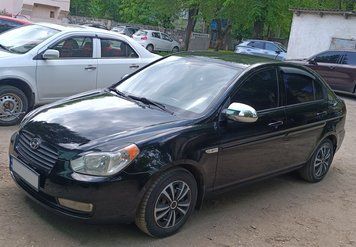Hyundai Accent 2006-2010 Накладки на дзеркала (2 шт., пласт) OmsaLine 3203111 фото