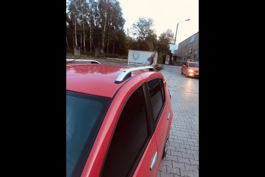 Рейлінги Skyport (сірий мат) Renault Sandero 2013-2022 рр. skp051/4 фото