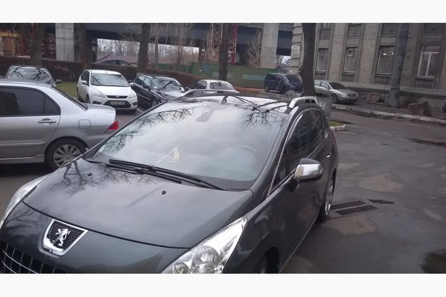 Рейлінги Skyport Grey Peugeot 3008 2008-2016 рр. skp038/2 фото