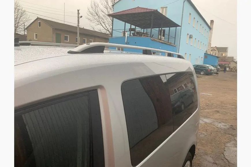 Рейлінги Skyport GREY Стандартна база Volkswagen Caddy 2010-2015 рр. skp062/1 фото